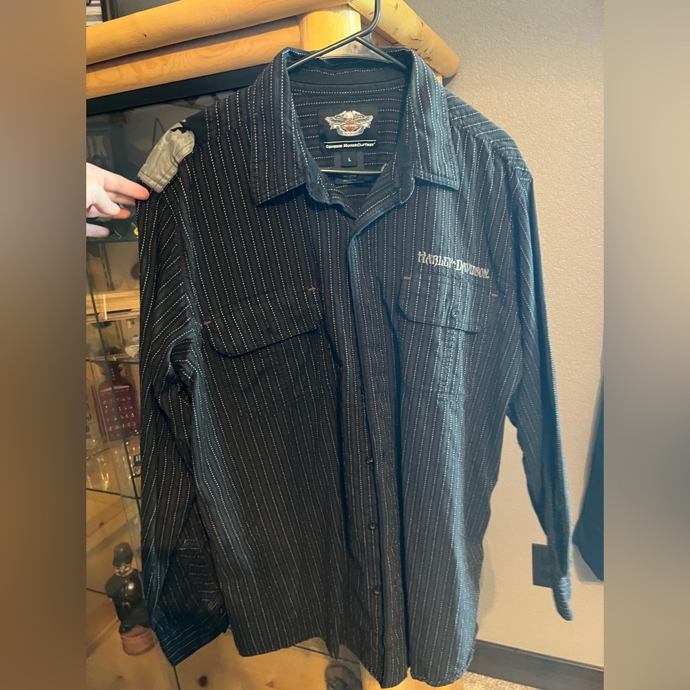 Harley Davidson Button up